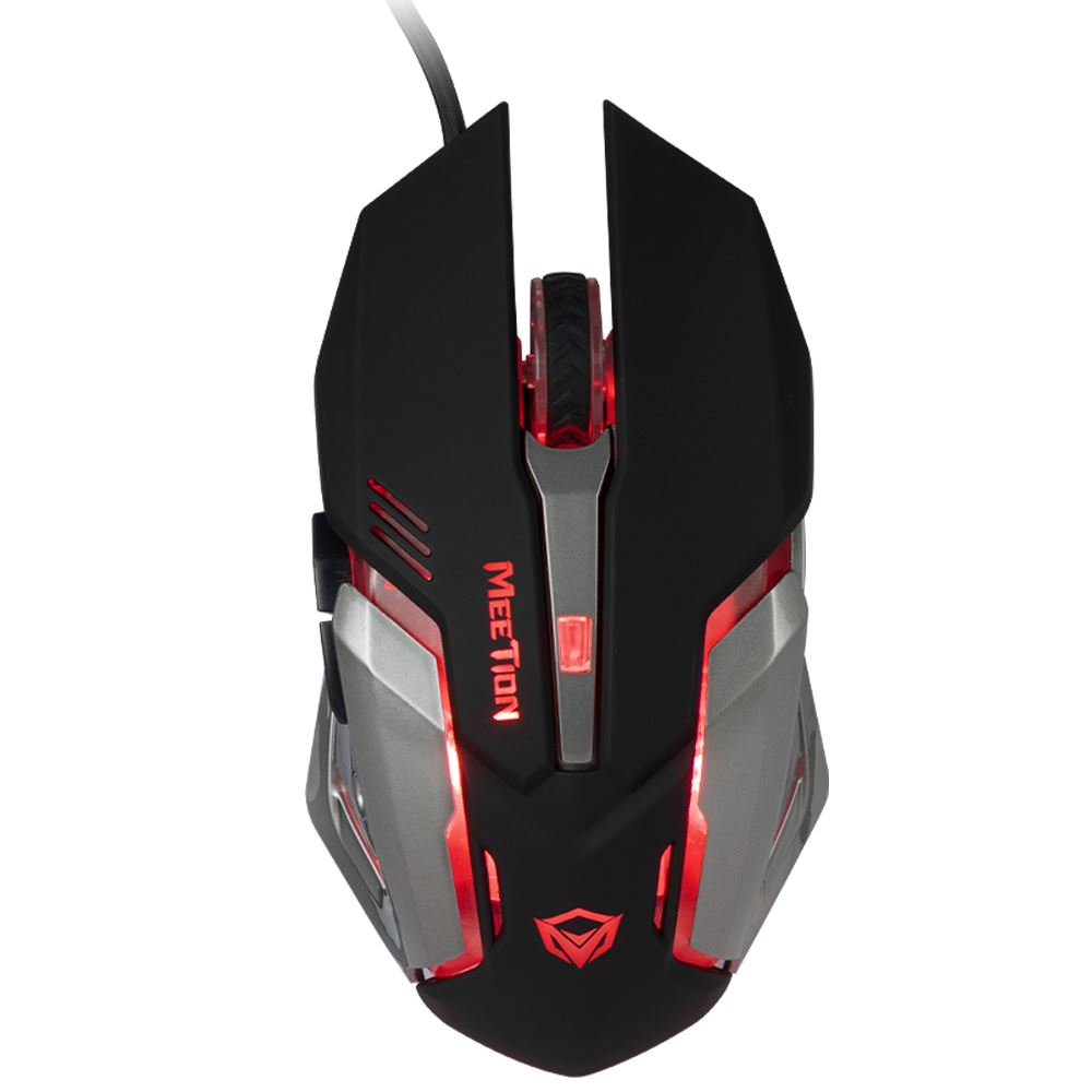 Meetion M915 Gaming egér fekete-szürke